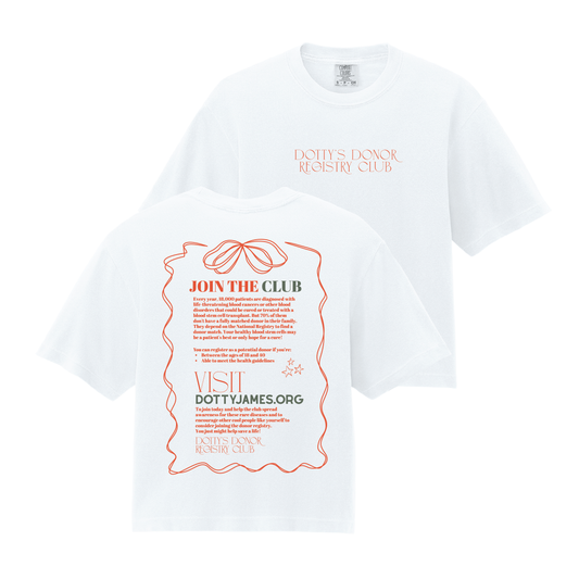 Dotty's Donor Registry Club Shirt